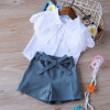 Mesh Butterfly shirt and shorts for children