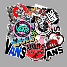 100张滑板涂鸦贴纸旅行箱汽车冰箱摩托车装饰贴纸防水批发