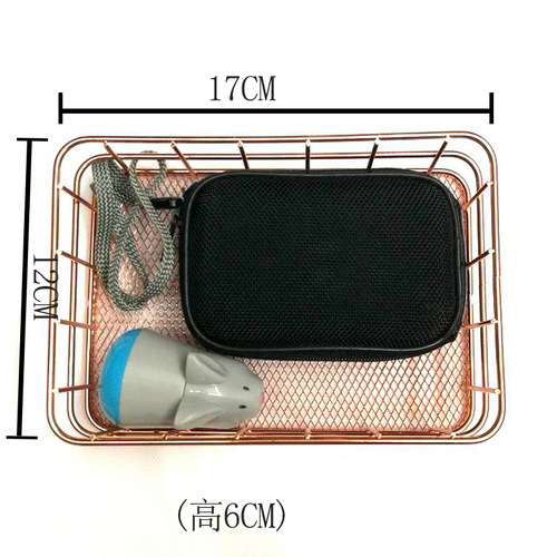 Introducing the new home essentials: Golden Hollowed-Out Iron Storage Basket for Fruits, Jewelry, and Accessories