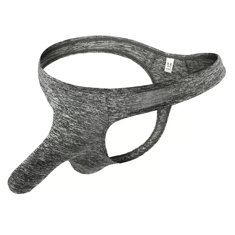 新款丁字裤男士内裤枪弹分离透气中腰U凸囊性感大象鼻内裤T裤452