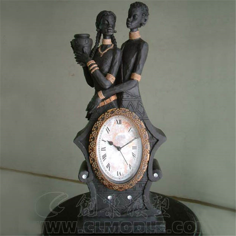 欧式奢华钟表摆件客厅座钟时钟桌面大号家用电视柜台钟大象钟定做