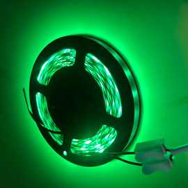 LED灯带12v5630绿光贴片高亮60珠裸板软灯条展柜装饰灯厂家直销