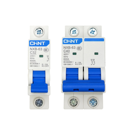 Chint circuit breaker air switch NXB-63 1P-4P household Kunlun 32a small air switch DZ47 upgrade