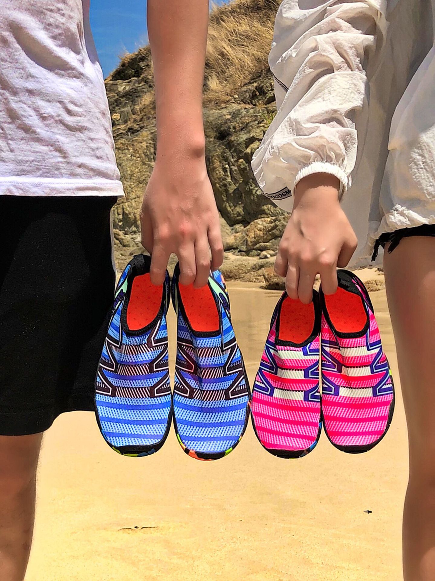 Scarpe da scoglio outdoor comode per coppia nuoto e sport_voghion.com