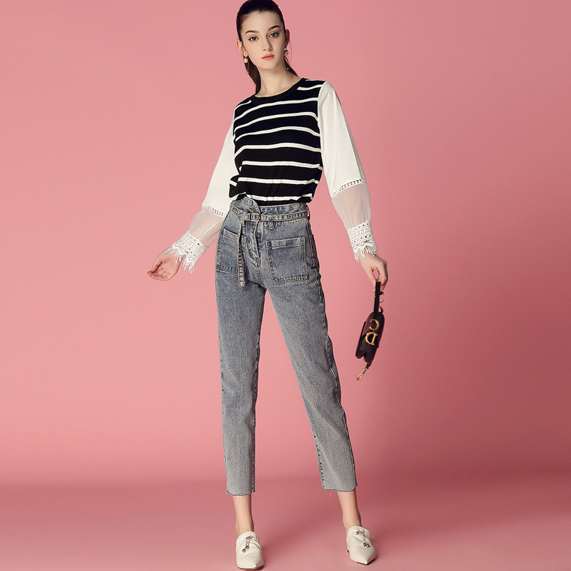 Costume femme en Cowboy à tricoter - Ref 3334299 Image 9