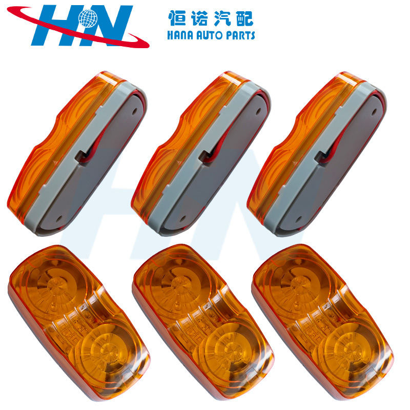 Suministro directo de fábrica para la venta todo tipo de camión de la bomba de luz de señal de luz de advertencia LED luz lateral luz trasera