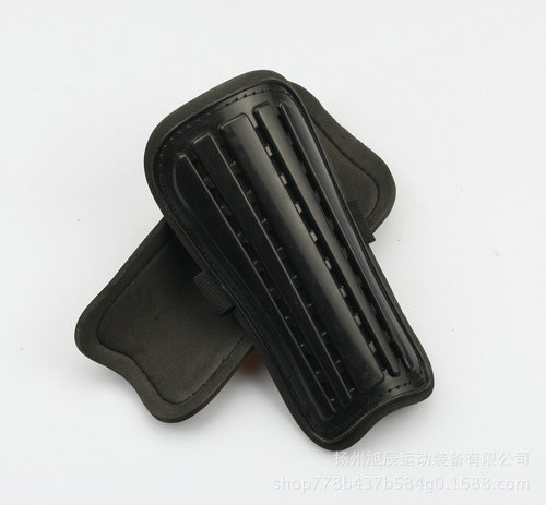 Adult soccer shin guards, sports protective gear, perforated breathable shin guards, shinguards manufacturer