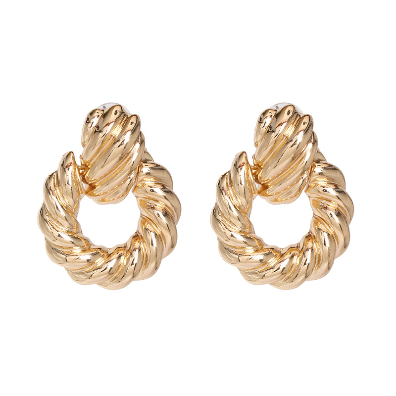 Alloy Fashion Geometric earring(Gold)Fashion Jewelry NHJJ5577-Gold