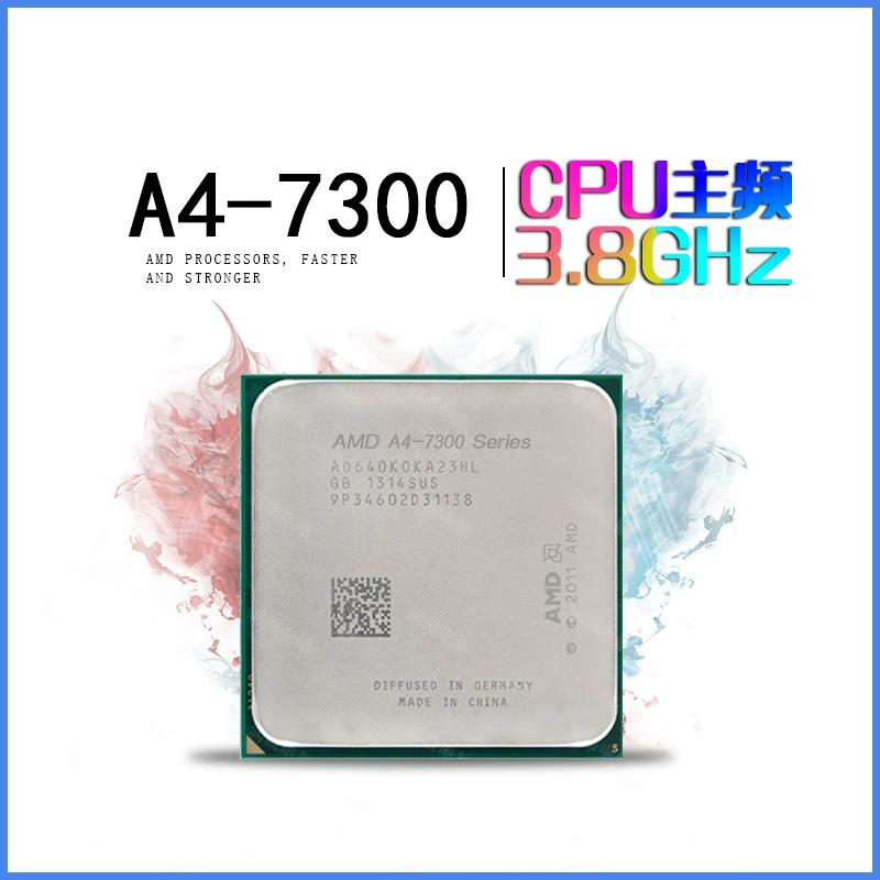 AMD A4 7300 двухъядерный APU FM2 3.8GHz, процессор в розничной упаковке, 65W