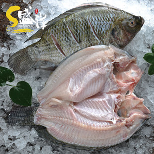 Откройте таблетку для закуска с лампером 10 кг/коробка Luo Fei Fish с кожаным замороженным рыбным филом горячее горшок на гриле ежедневно сашими оптом