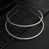 Universal headband for bride, drill, hair accessory, wholesale, Amazon, European style, simple and elegant design