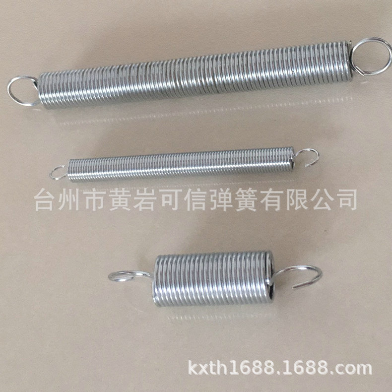 经销批发圆柱拉伸弹簧 高碳钢拉伸弹簧 电镀拉伸弹簧