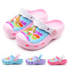 2019 new pattern girl baby Garden shoes 3D three-dimensional Barbie a doll Crocs Princess shoes slipper