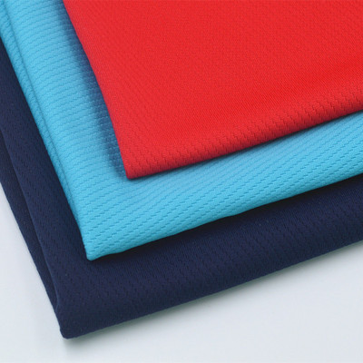 原紗單向導濕布 丙綸斜紋網眼面料 創新功能性出口戶外T恤布