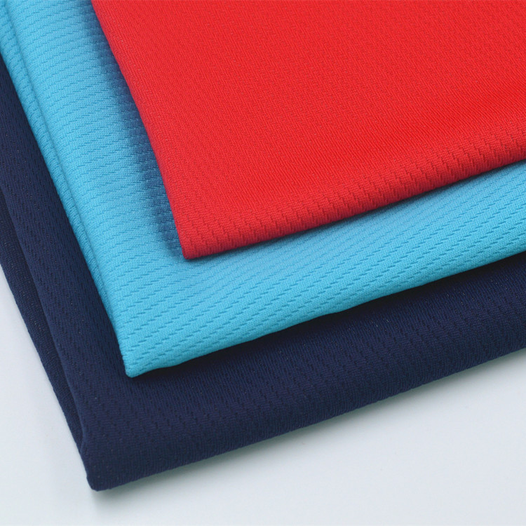 原紗單向導濕布 丙綸斜紋網眼面料 創新功能性出口戶外T恤布