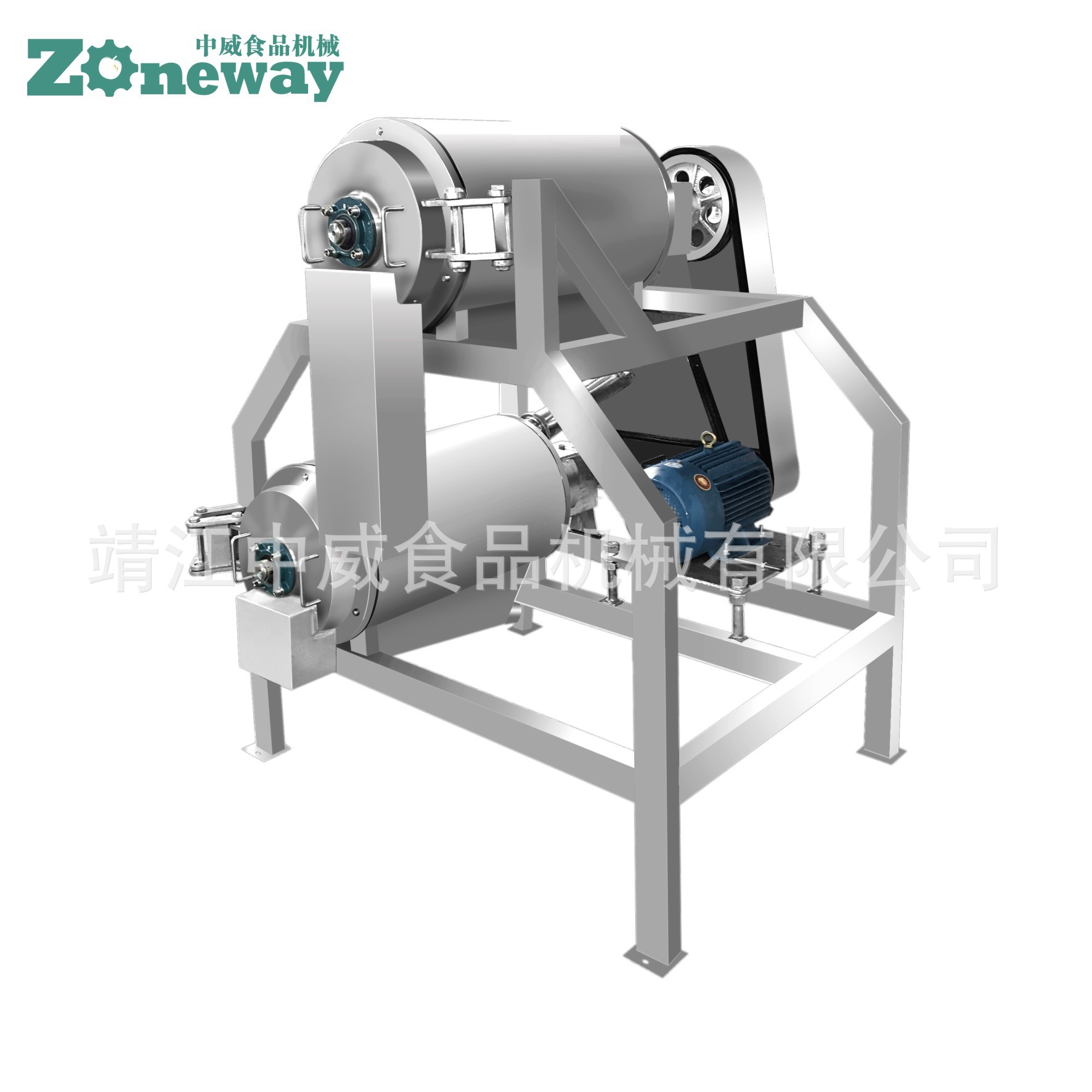 DJ2型双道打浆机 打浆去皮去核设备 双道磨浆设备 苹果浆生产设备