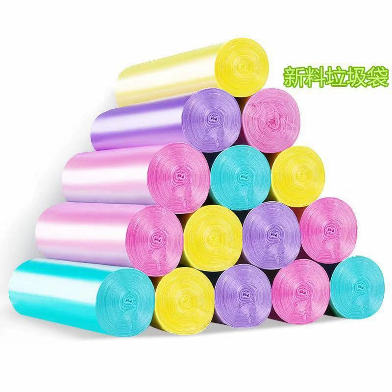 Большой рулон новый материал производства цвет точки останова мешок для мусора толстый стиль без странного запаха 50*60 см