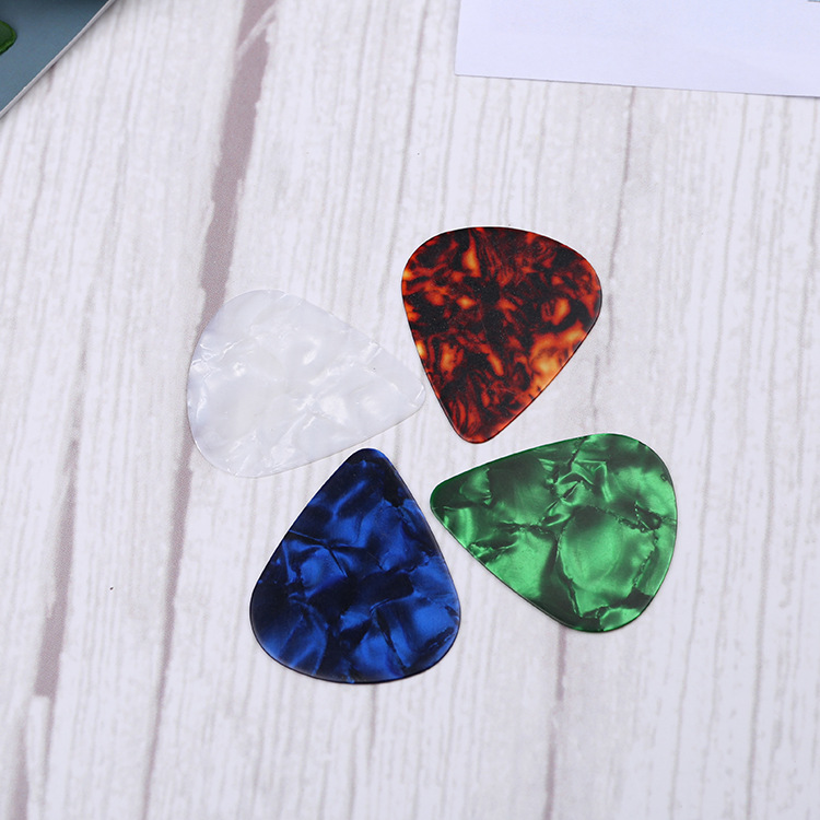 Guitar pick, folk guitar celluloid pick, 0.71 electric guitar pick, ABS acoustic guitar pick, strumming