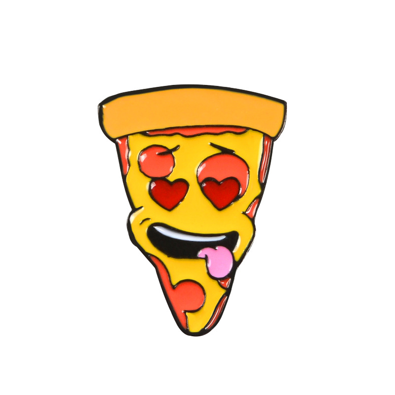 Enamel, Enamel Craft Funny Pin Cartoon Saturday Emoji Face Alloy Enamel Unisex Brooches