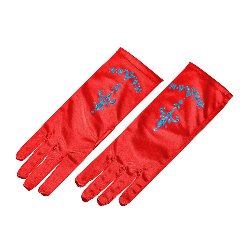 婚庆产品厂家直供新款多色手套冰雪奇缘儿童舞台演出五指手套服装配饰批发详情图14