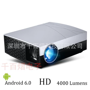 Android Led Procector 4K, AC3 1280*800 HDMI, VGA, Hifi Disceer