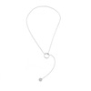 Accessory for leisure, universal copper necklace, European style, simple and elegant design