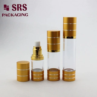 高档化妆品分装瓶定制15ml 30ml 50ml真空粉底液瓶 精华乳液空瓶