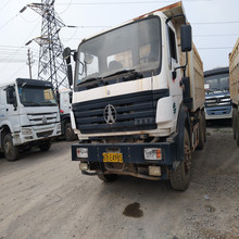 东北辽宁二手自卸汽车  北奔后八翻斗车土方车 5.8米渣土车