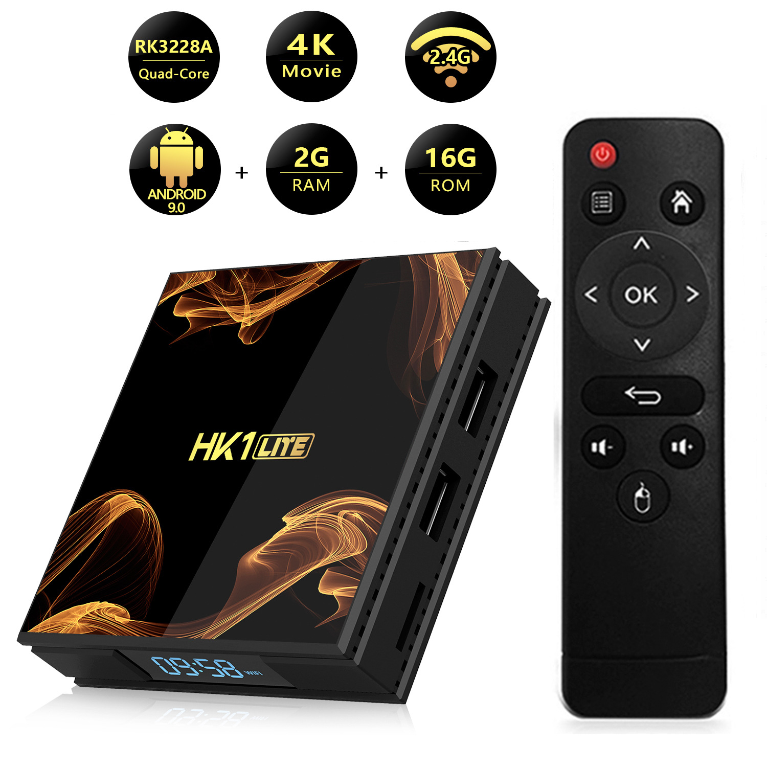 TV Box HK1 LITE Android 9.0 - Ref 3424460 Image 16
