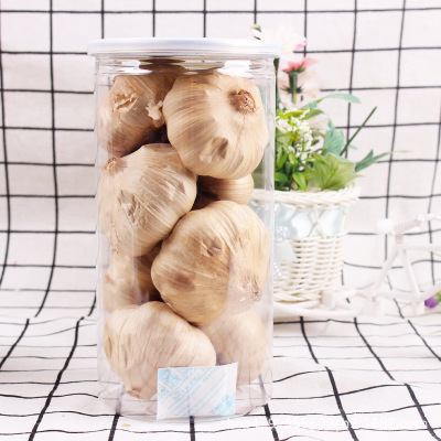 厂家大量批发发酵金乡多瓣桶装黑蒜山东特产罐装黑蒜 OEM贴牌