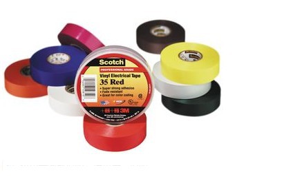 供应 各式胶带粘合剂多种颜色绝缘胶带35 ASSORTMENT