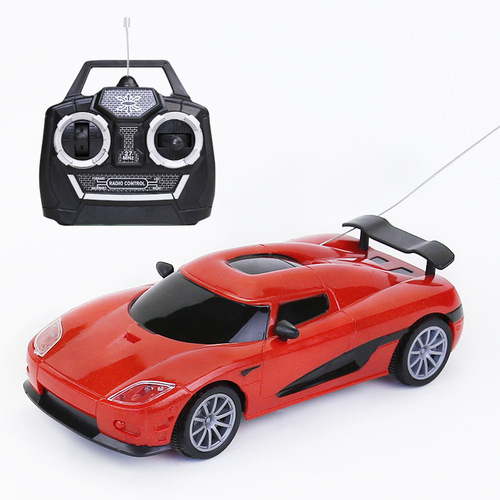 Electric remote control children's toy car new electric four-wheel gravity induction charging four-way simulation sports car model