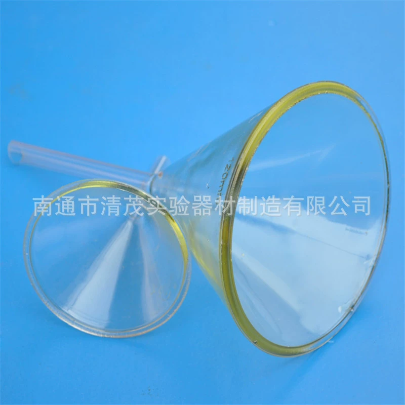 Короткая стандартная треугольная Воронка 40 ~ 150 мм короткая шейка коническая Воронка гарантия качества Цинмао Экспериментального оборудования прямых продаж