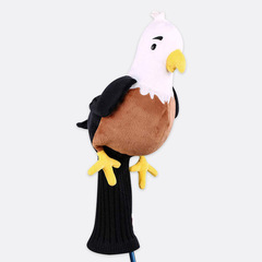 Hot-selling Cross-Border Golf Club Covers | Knitted Wood Shaft Covers | Adorable Plush Animal Hat Covers — Factory Direct, Customizable