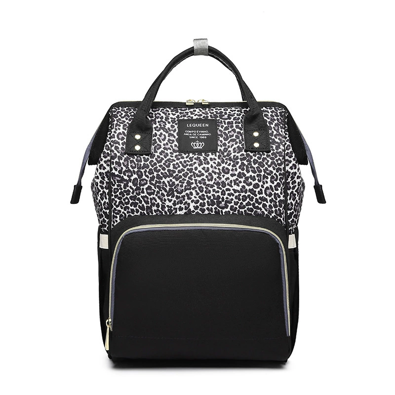 LEQUEEN Fashionable universal capacious backpack for mother and baby to go out
