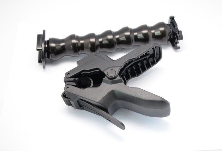 GoPro hero9/8/7 DJI Dajiang Osmo flexible soporte de clip serpiente brazo tiburón abrazadera fuerte clip