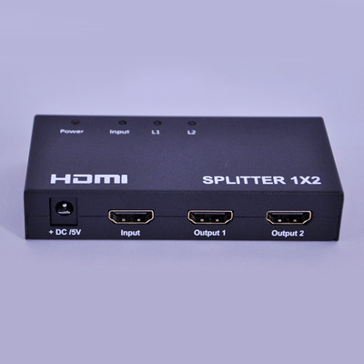 供应 HDMI分配器 高清信号源分配器 信号音视频hdmi分配器|ms