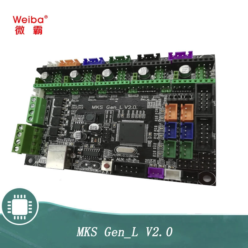 Материнская плата 3D-принтера MKS GEN-L V2.0: высокая экономичность, совместима с RAMPS, открытый исходный код Marlin