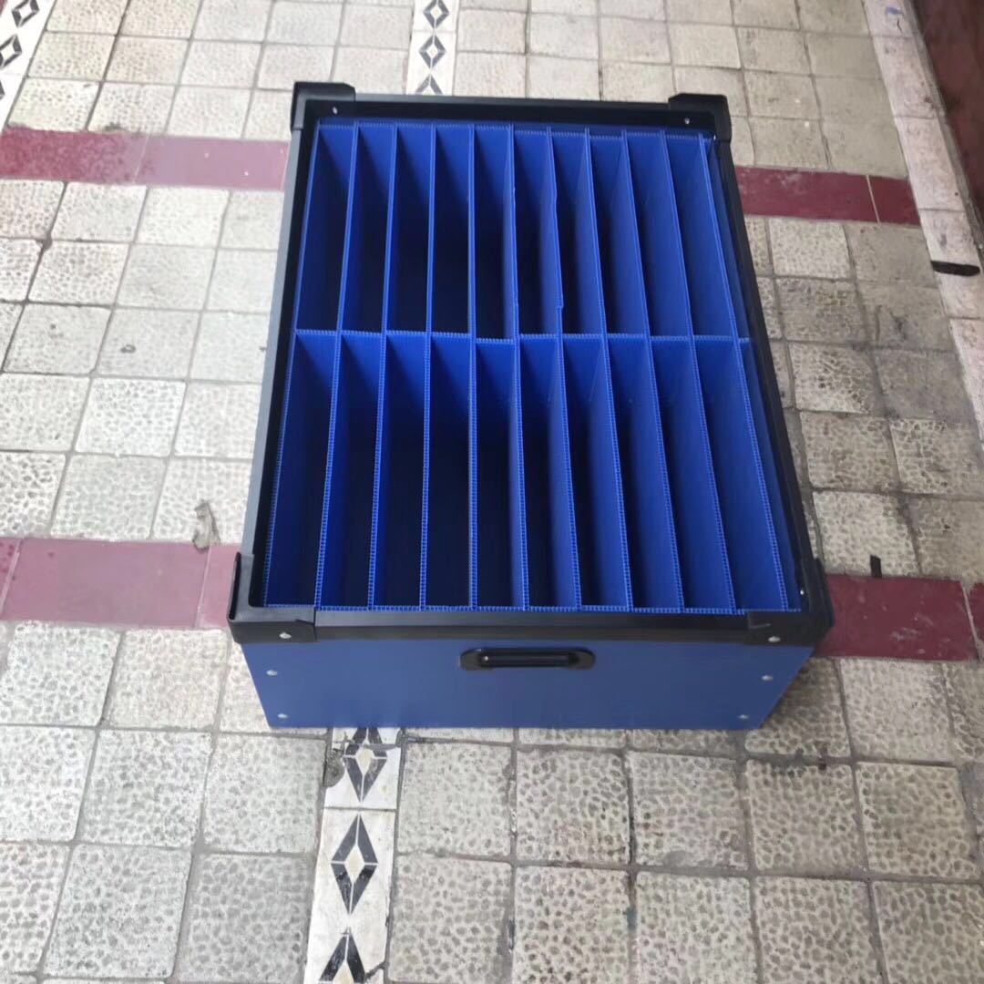 可配刀卡pp塑料中空板骨架箱加硬双层蜂巢板瓦楞板周转箱来图加工
