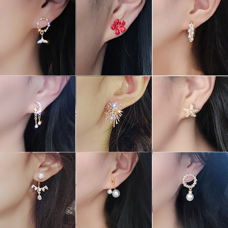 Boucles d oreilles en alliage - Ref 3447061 Image 2