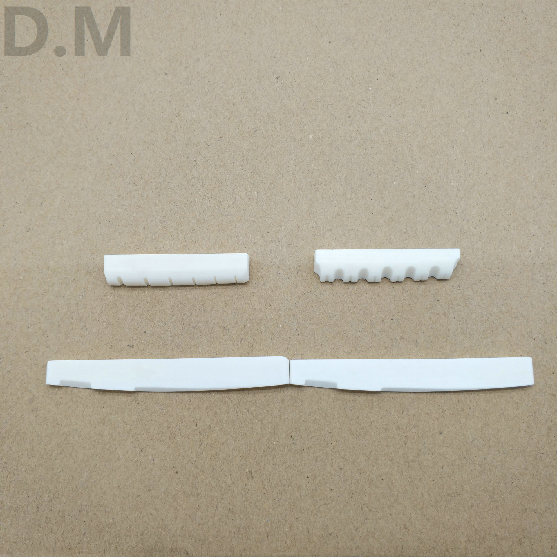 Guitarra almohada folk guitarra acústica almohada puente puro buey hueso corte montaña paso caballo hueso superior e inferior almohada