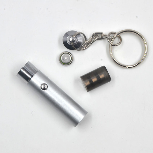 Ultraviolet test lamp currency detector lamp mini LED keychain flashlight UV purple lamp fluorescent agent purple light detection lamp