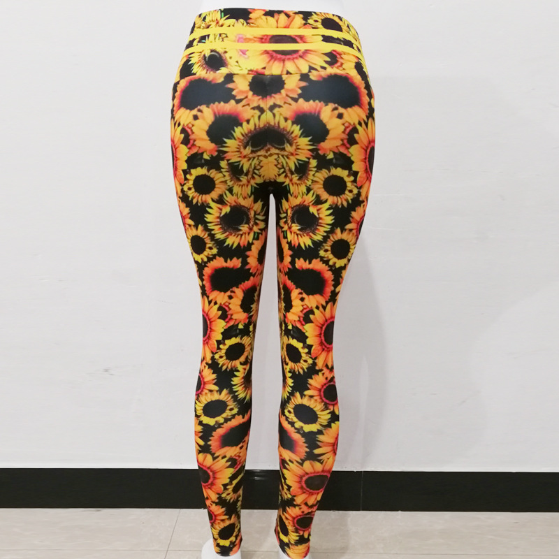 Leggings impression Tournesol - Ref 3425824 Image 5