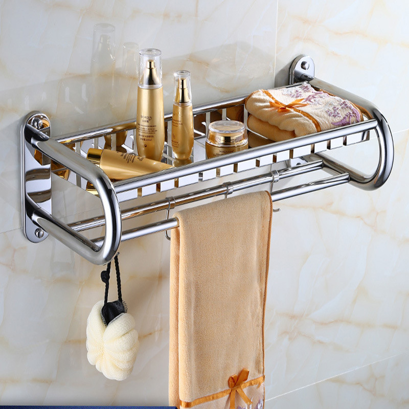 304 Stainless steel Towel rack Type U Shower Room Shelf TOILET Towel rack Widen Pendant Undertake engineering