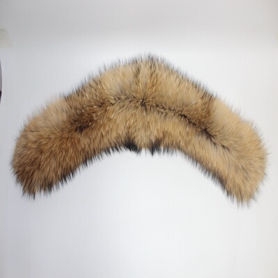 原产地厂家批发貉子毛领星星款 派克服毛领