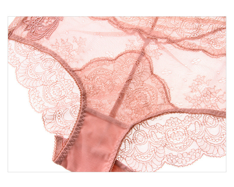 sexy lace ultra-thin bra set NSSM20556