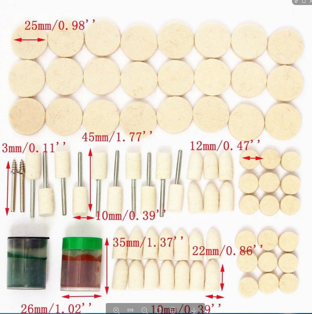 76件电磨配件 抛光套装