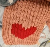 Nude pink with red heart, tutorial, tools