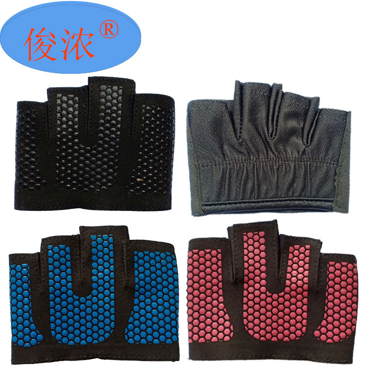 men and women apparatus Bodybuilding non-slip Bicycle yoga outdoors motion glove Mountaineering Hemidactyly glove man Riding