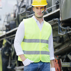 Reflective Vest, Reflective Waistcoat, Motorcycle Riding, Construction & Road Work, Sanitation, Warning Reflective Clothing, Fluorescent